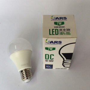 Bombillo LED 7W 10-30 VDC, E27 bipolar 840lm