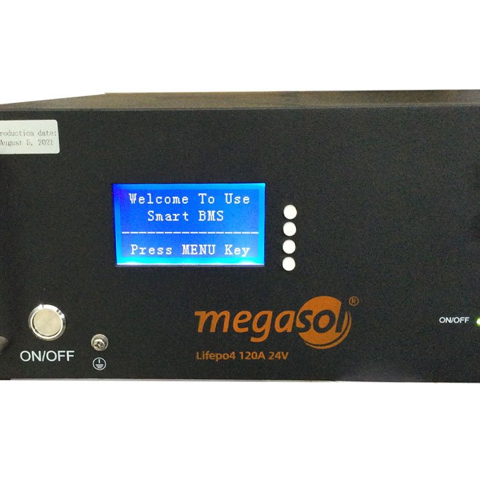 Bateria LiFePo4, 24V, 120Ah, 2.88kWh - Imagen 2