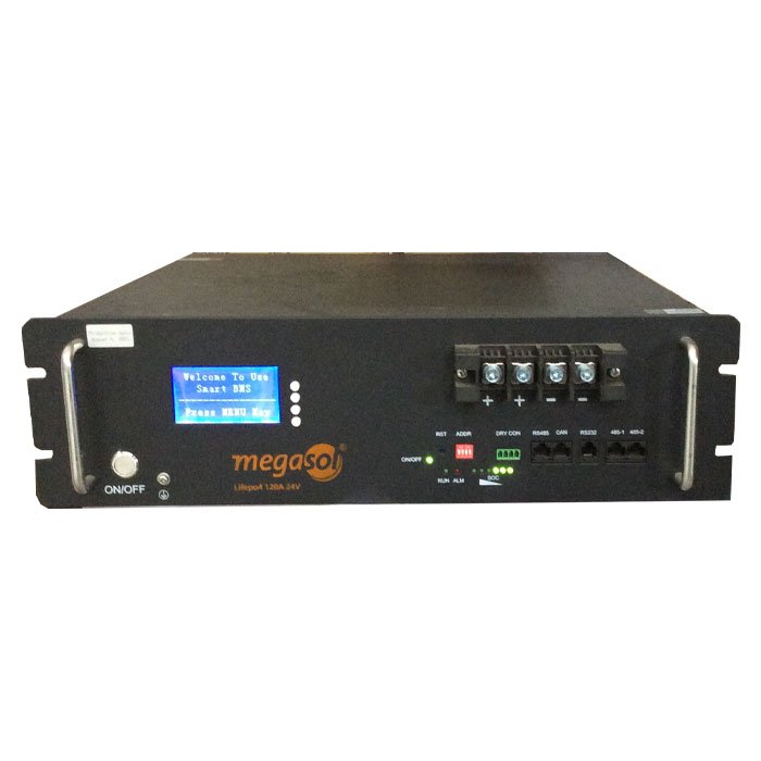 Bateria LiFePo4, 24V, 120Ah, 2.88kWh